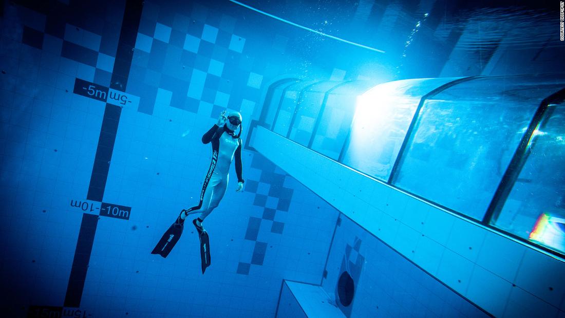 Take A Look At One Of The Worlds Deepest Swimming Pools Cnn Travel