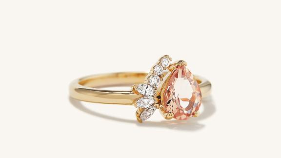 Pear-Cut Ring