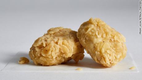 The chicken bites containing laboratory meat will debut at a restaurant in Singapore before being rolled out more widely across the country.