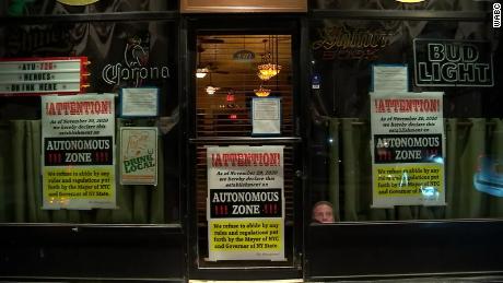 The Staten Island bar declared itself an &quot;autonomous zone.&quot;