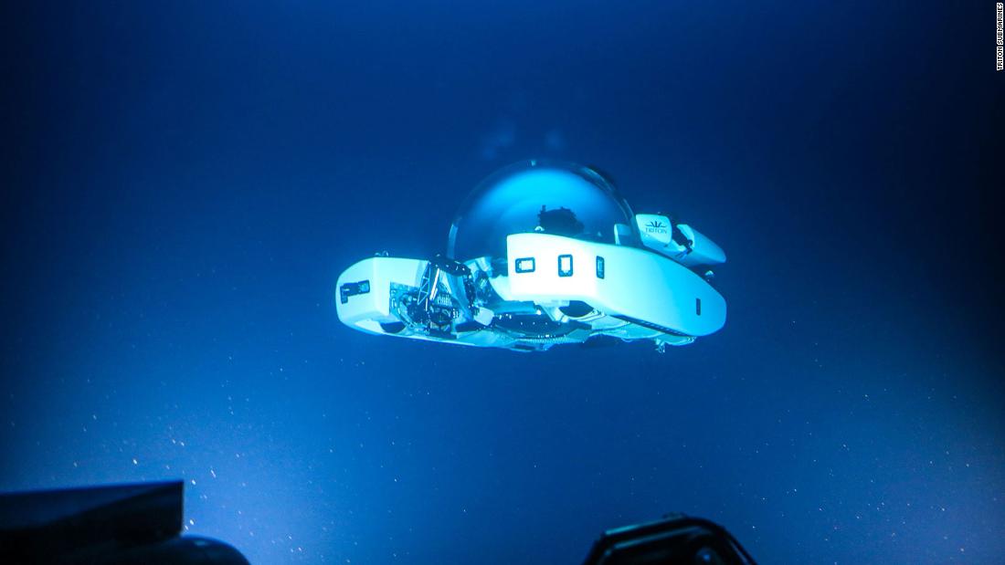 Triton submarine: The 'salon under the sea' that dives to 1,000 meters ...