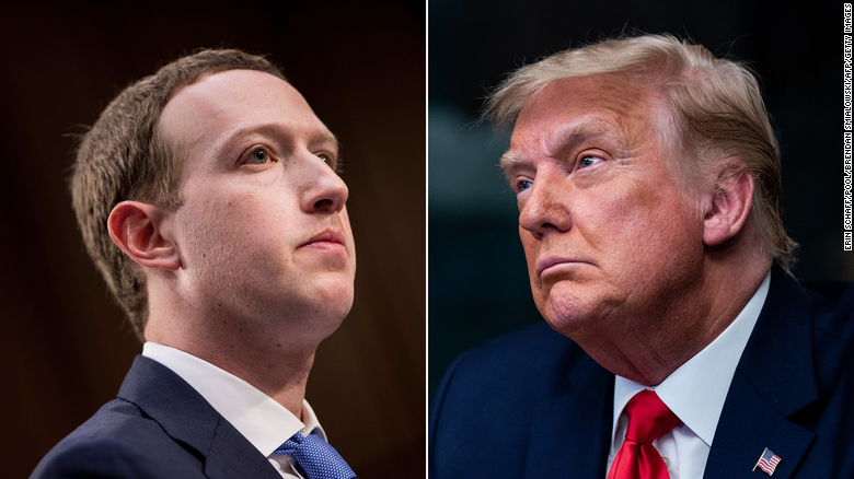 Facebook is grappling with a decision on Trump's account