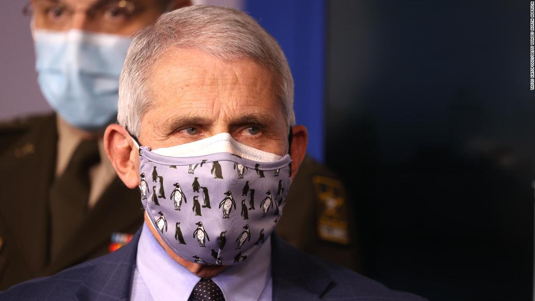 Fauci: 'Possible' Americans will be wearing masks in 2022 to protect against Covid-19