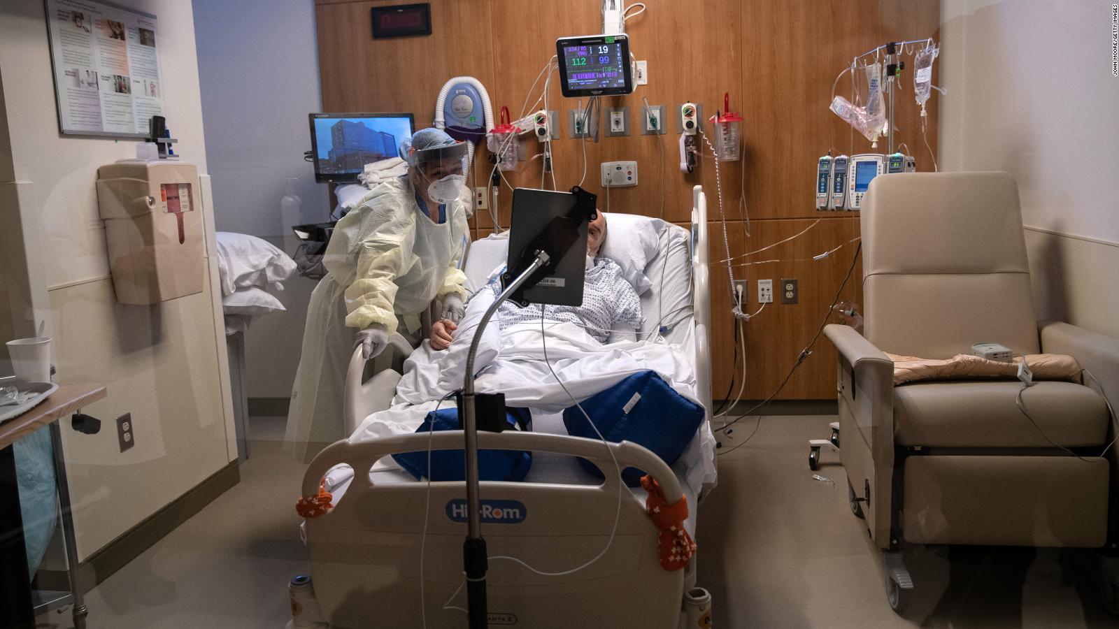 They Couldn T Say Goodbye In Person So ICU Patients Are Using Tablets Instead CNN