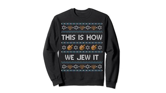 TJS Ugly Hanukkah Sweater This Is How We Jew It