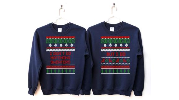 Den of Six Couples Christmas Sweater