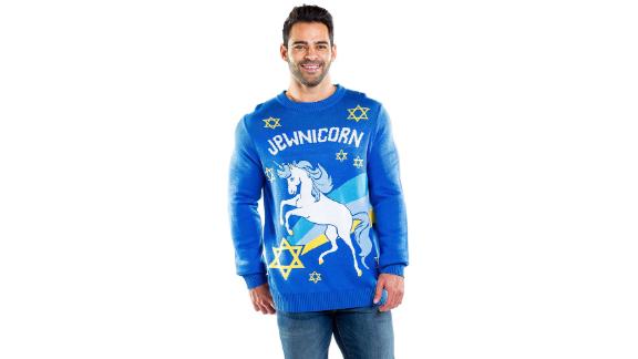 Tipsy Elves Jewnicorn Sweater