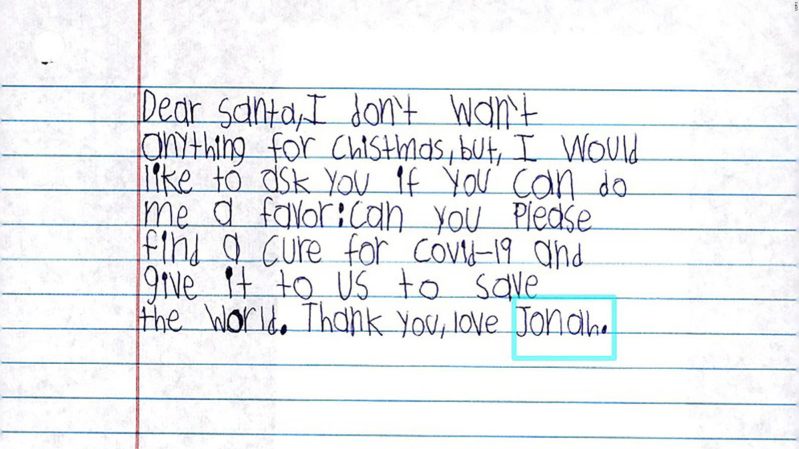 Letters to Santa reveal just how much the pandemic is weighing on kids ...