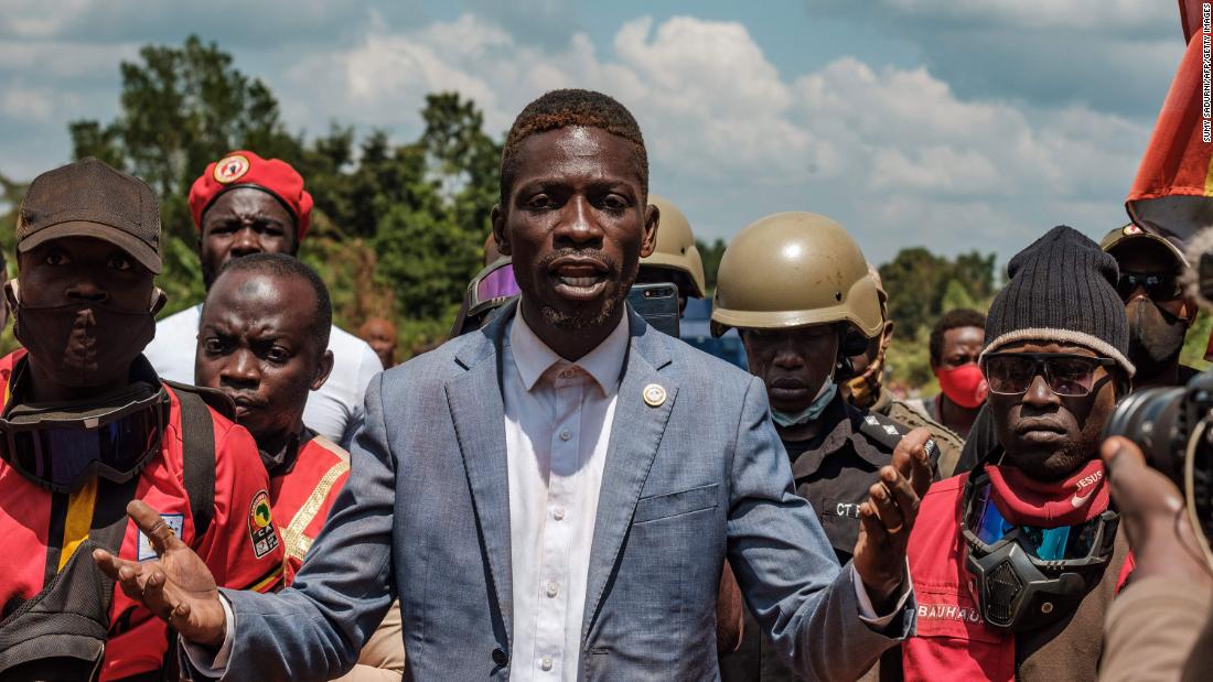 Uganda’s Bobi Wine says his bodyguard was ‘deliberately’ killed