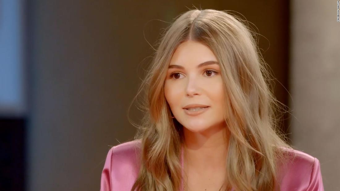 Olivia Jade says she 'worked really hard at school' despite admissions scandal
