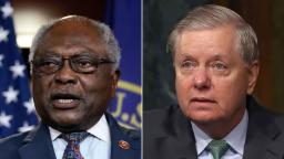 James Clyburn, senior Democratic leader, calls for Lindsey Graham to 'go to church' after reparations comment