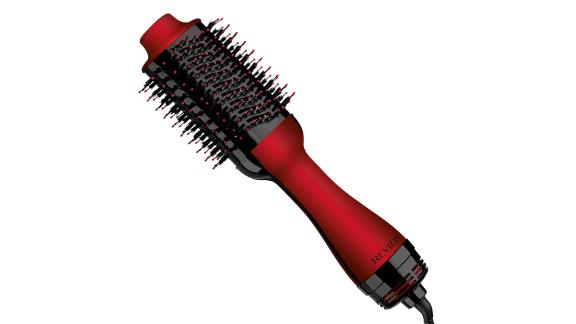 Revlon One-Step Hair Dryer and Volumizer Hot Air Brush, Red Holiday Edition