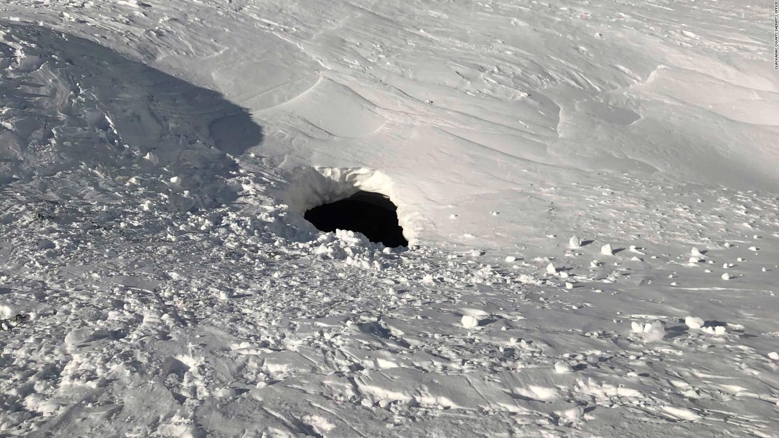 Climber is rescued alive after falling 15 feet into a volcanic fumarole ...