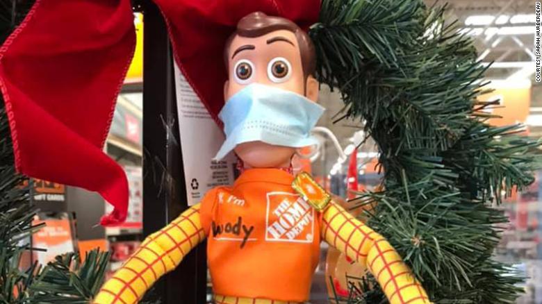 How a lost doll found a temporary job at Home Depot