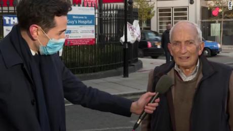 CNN&#39;s Cyril Vanier speaks with Martin Kenyon, a 91-year-old Briton who received the Pfizer/BioNTech coronavirus vaccine.