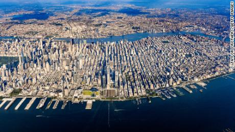  A new report finds that the weight of human-made materials like the concrete, asphalt and plastic used in the buildings of the New York City skyline, for example, may now exceed biomass on Earth.
