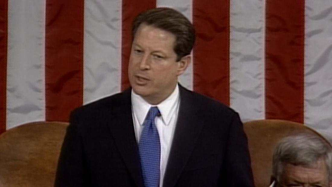 Al Gore had to announce Bush's win in front of Congress CNN Video