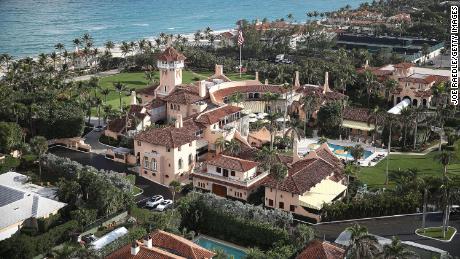 President Donald Trump is a beachfront resort in Mar-a-Lago, Palm Beach, Florida.