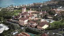 The Atlantic Ocean is seen adjacent to President Donald Trump&#39;s beach front Mar-a-Lago resort, also sometimes called his Winter White House, the day after Florida received an exemption from the Trump Administration&#39;s newly announced ocean drilling plan on January 11, 2018 in Palm Beach, Florida.  