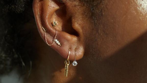 Catbird Equinox Rose Cut Diamond Earring 