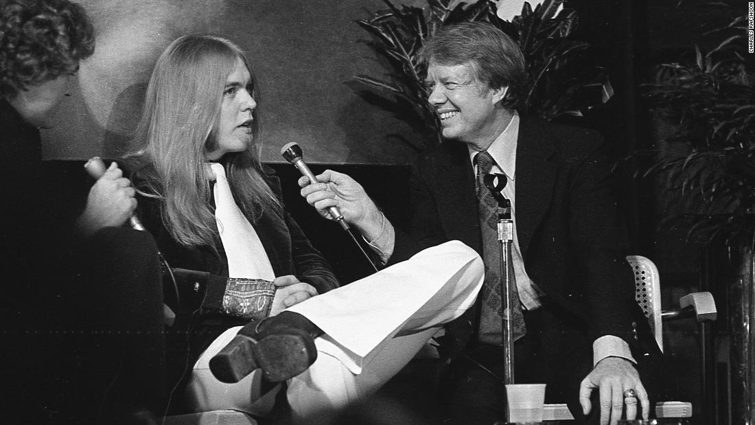When Carter began his presidential campaign, Gregg Allman and the Allman Brothers Band &quot;helped put me in the White House by raising money when I didn&#39;t have any money,&quot; Carter says in the film. &quot;I was practically a nonentity, but everybody knew the Allman Brothers, particularly the ones that came to their concerts. And, when the Allman Brothers endorsed me all the young people there said, &#39;Well, if the Allman Brothers like Jimmy Carter we can vote for him.&#39;&quot;