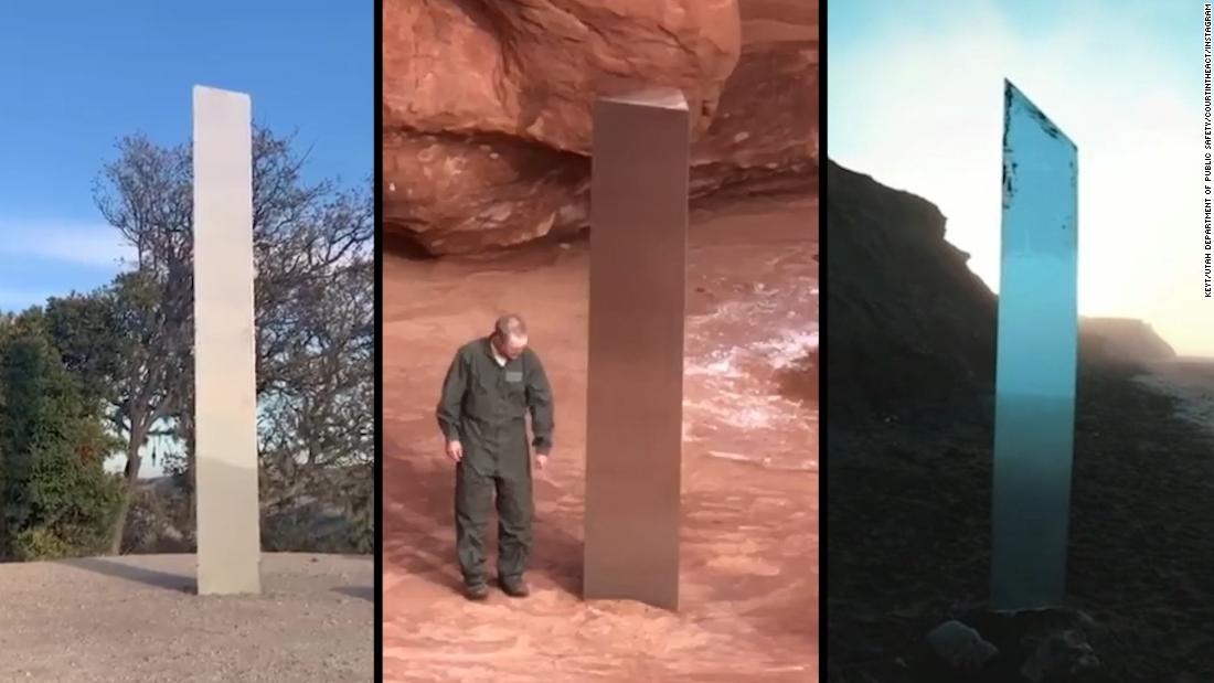 Monolith Sightings Spread Across The World Cnn Video