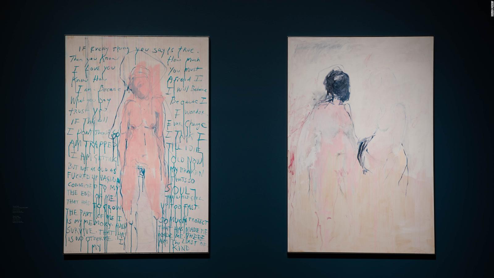 After Surviving Cancer Tracey Emin Returns To The Art World With Raw Emotional Works Cnn Style