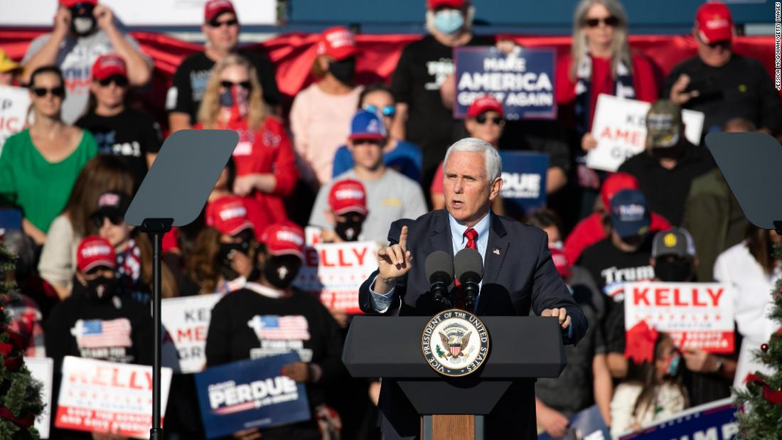 Republicans in Georgia are handling competing news