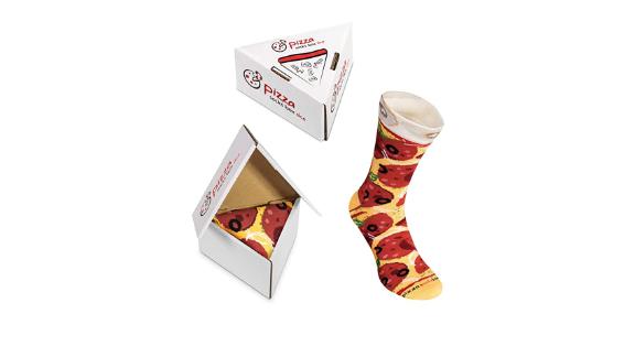 Rainbow Socks Store Pizza Socks Box