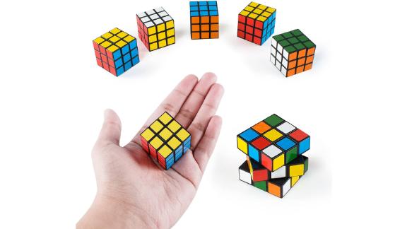 Super Z Outlet Mini Color Cube Puzzle, 6-Pack