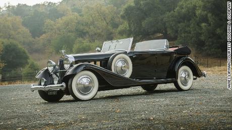 This 1932 Hispano-Suiza J12 Dual-Cowl Cabriolet sold for $2.4 million at a Gooding &amp; Co. auct
ion earlier this year.
