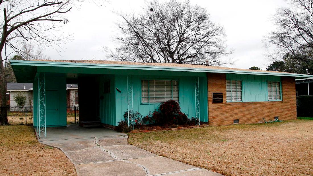 Mississippi home of civil rights leader Medgar Evers now a national