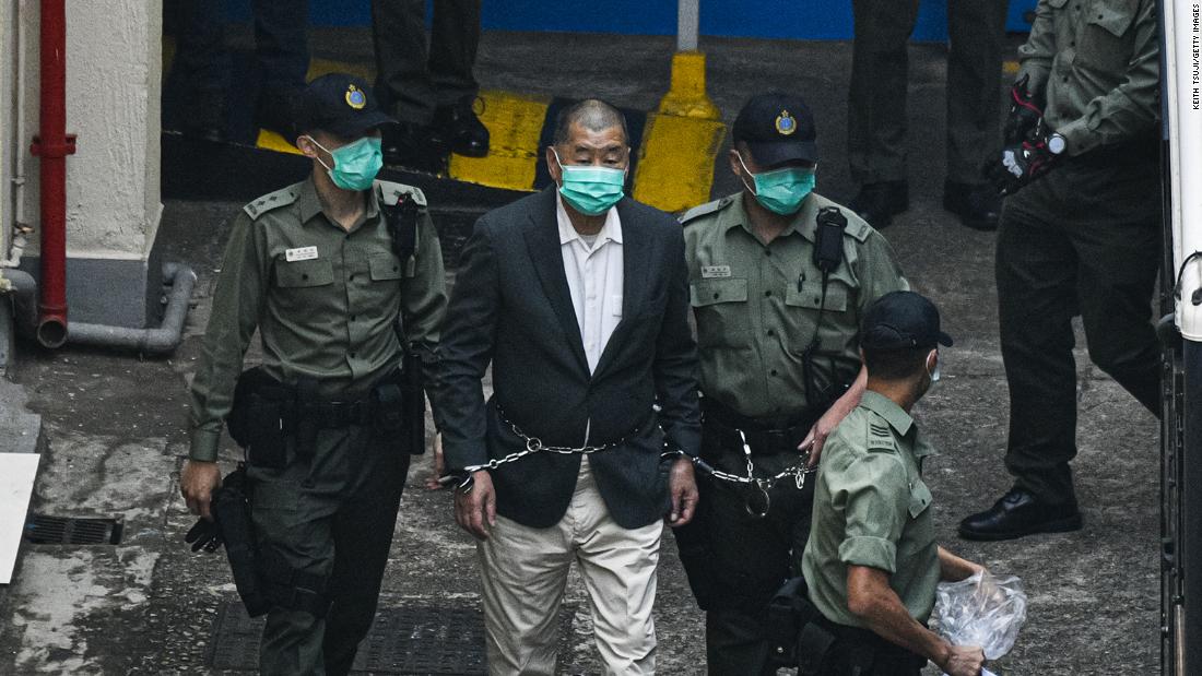 Court jailed Jimmy Lai and other leading activists protest for 2019 to 8 to 18 months