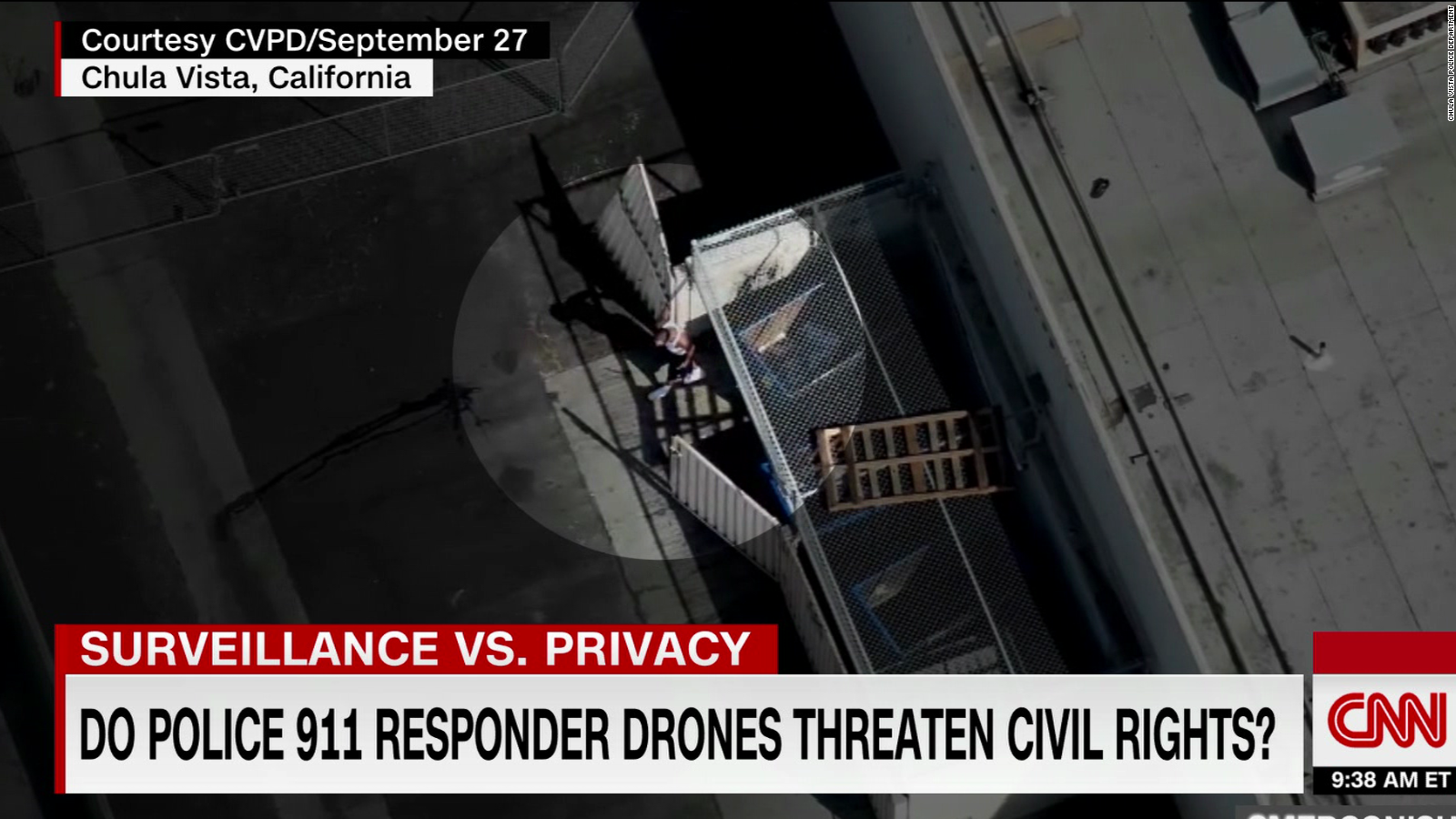 Do Drones Used As First Responders By Police Threaten Civil Rights Cnn Video