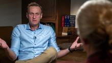 Alexey Navalny told CNN's Clarissa Ward he thought he would die on the flight from Tomsk.