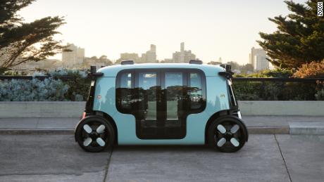 Amazon&#39;s Zoox revealed its robotaxi.