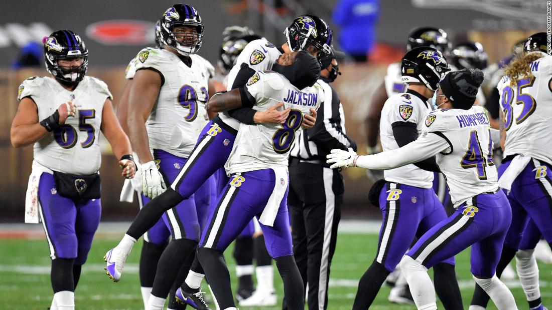 NFL: Baltimore Ravens beat Browns with field goal in dying seconds