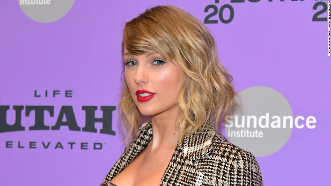 Taylor Swift's re-recorded 'Love Story' is back on top of the charts