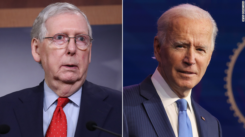 Mitch McConnell calls Biden’s speech ‘incoherent’ and ‘beneath his office’