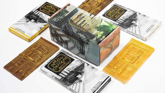 Harlem Chocolate Factory Golden Brownstone Gift Set