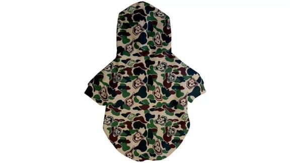 Fresh Pawz Hype Camo Dog and Cat Hoodie