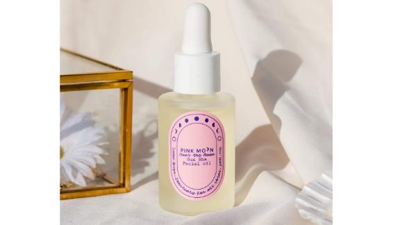 Pink Moon Lunar Drops Gua Sha Facial Oil