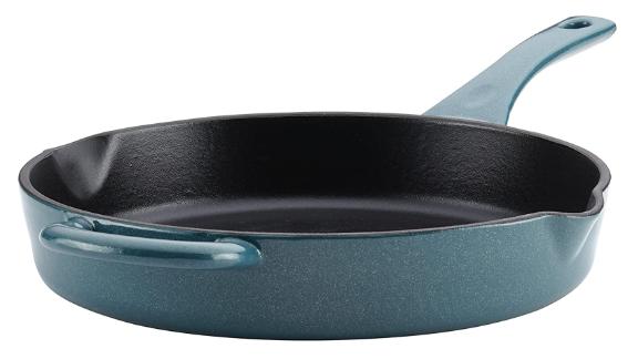 Ayesha Curry Home Collection Enamel Cast-Iron Skillet