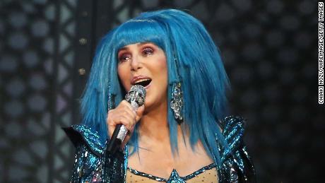 LONDON, ENGLAND - OCTOBER 20: Cher performs onstage at The O2 Arena on October 20, 2019 in London, England. (Photo by Chiaki Nozu/WireImage)