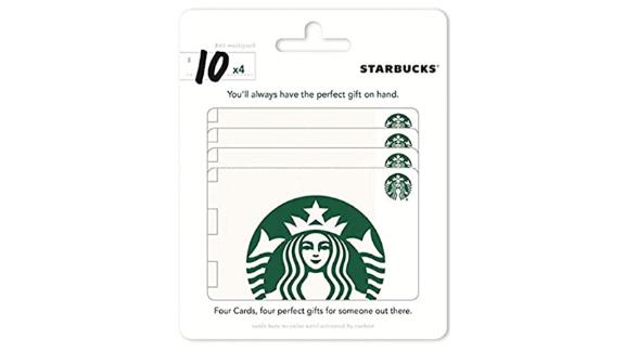 Starbucks Gift Cards, Multipack of 4
