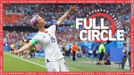 Cooper talks to World Cup champion Megan Rapinoe (2020)