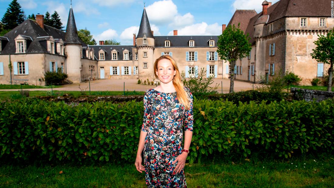 The pandemic shut down her chateau. Then she became a YouTube star