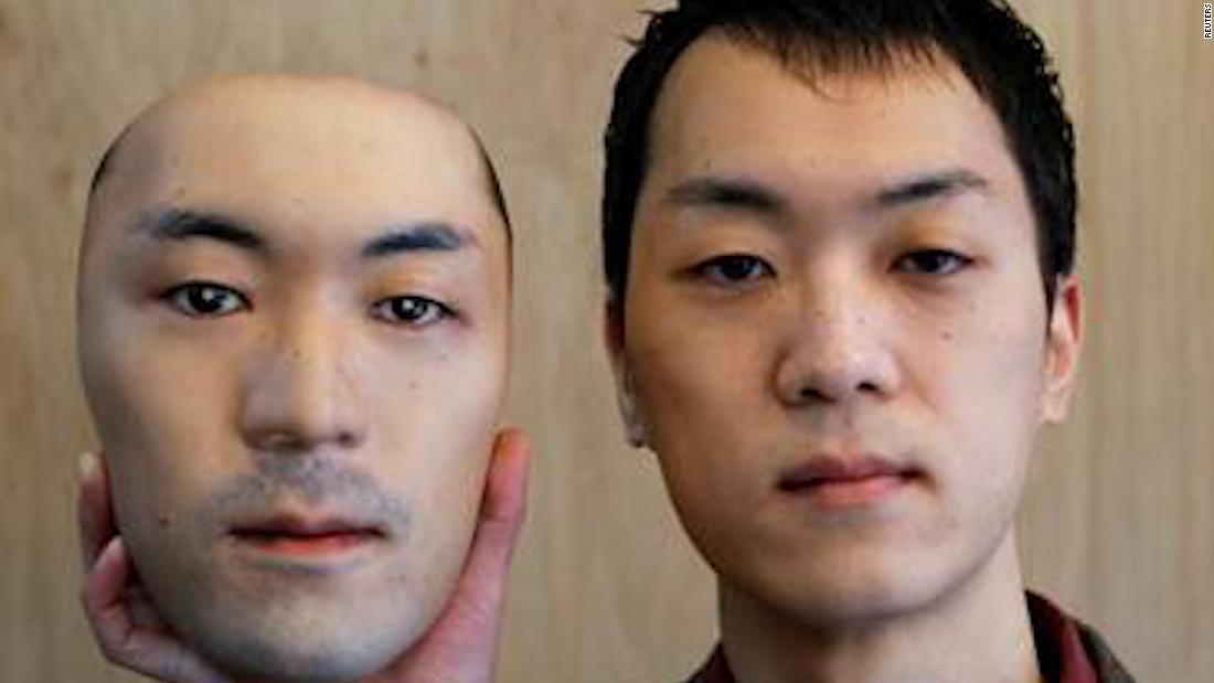 Internet freaked out by this 'creepy' lifelike face mask