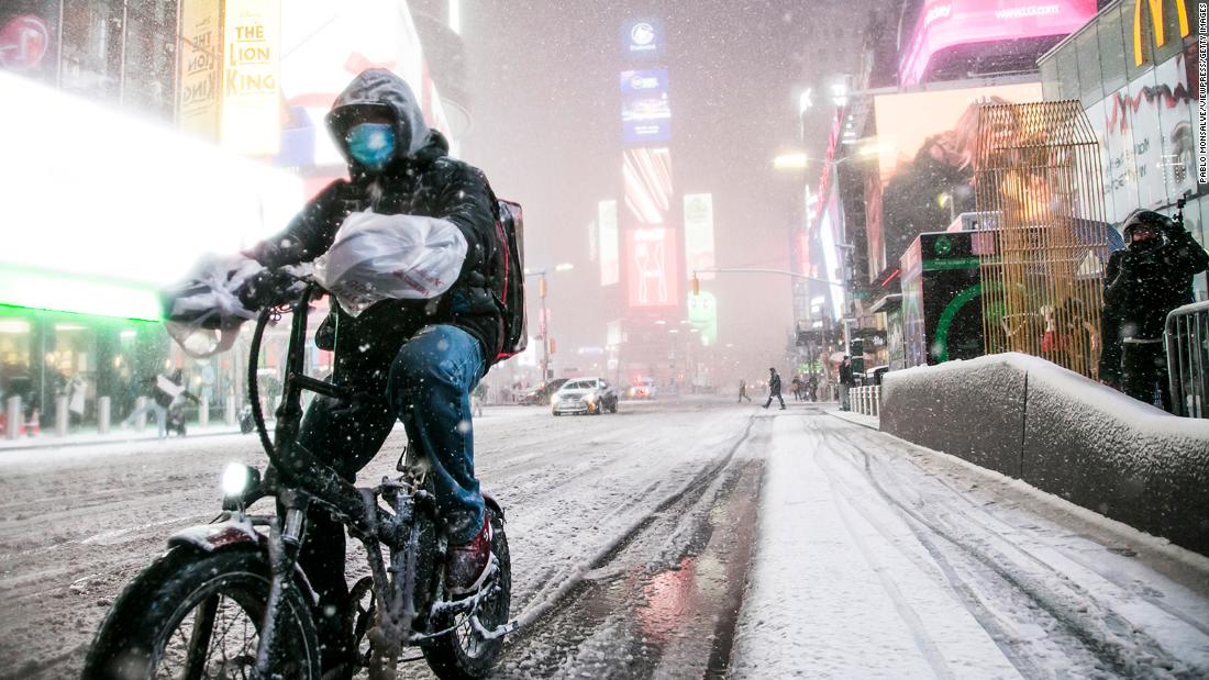 The winter blizzard brought more snow in parts of the northeast than all of the winter season last year