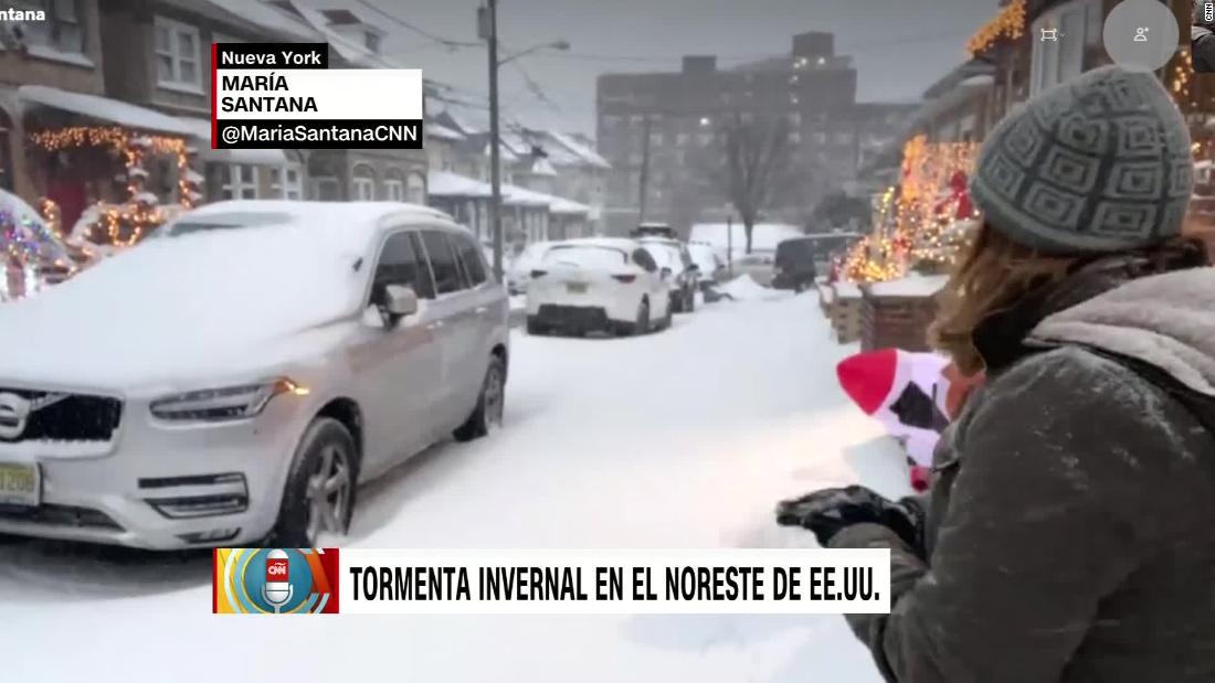 Así está New Jersey bajo la tormenta de nieve CNN Video